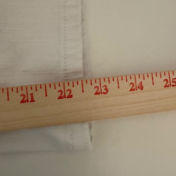 Nine West Jeans Womens 16 White‎ Chrystie Capri Stretch Comfort Casual - Picture 7 of 8